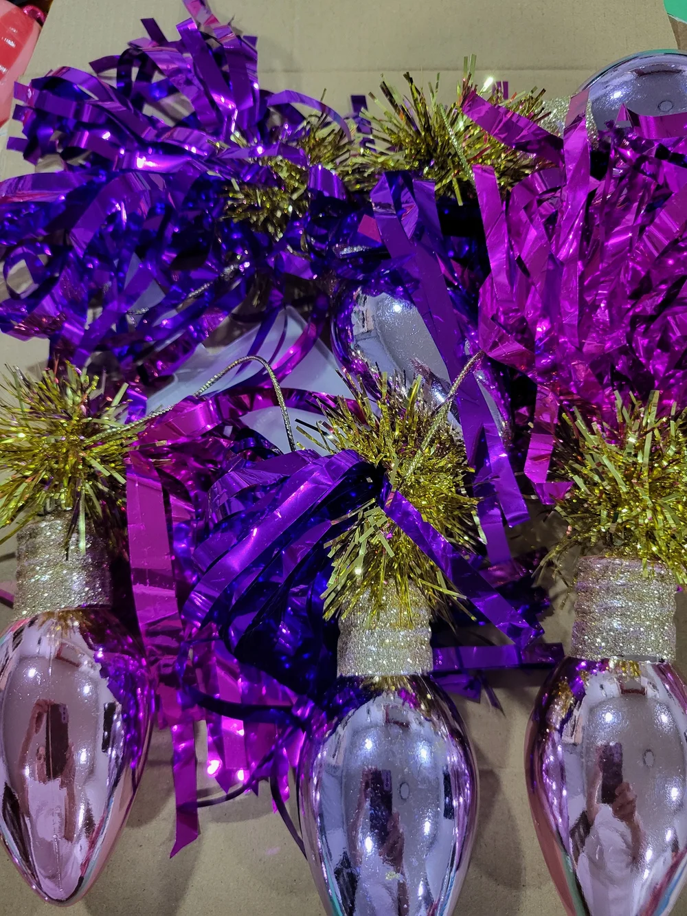 Ashland Pink and Gold Holiday Garland